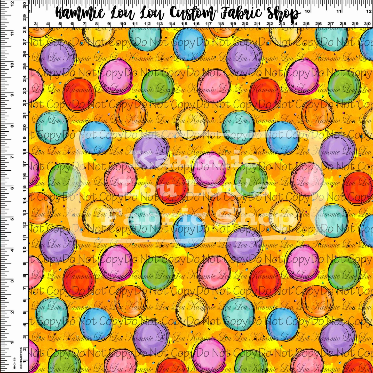 R119 Born to Be King - Yellow Dots