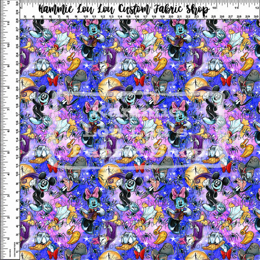 R119 Jack-O-Lantern - Main Design - PINK MIX - Small Scale