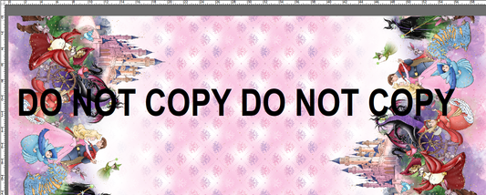 R119 Once Upon a Dream - BEAUTY SIDE - Double Border - Pink