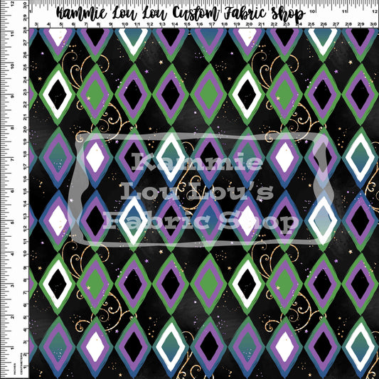 R119 Once Upon a Dream - EVIL SIDE - Diamonds - Black