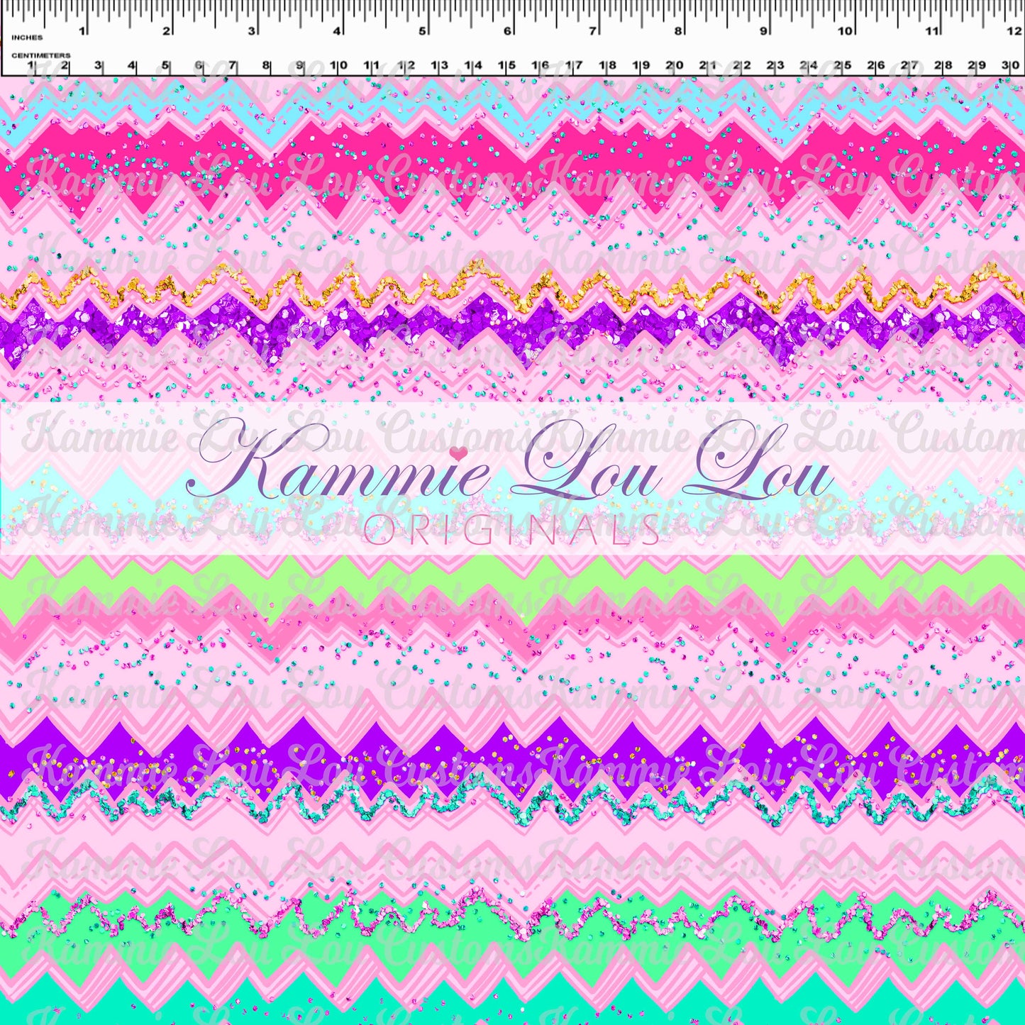 R119 Pool Party - Funky Chunky Stripes