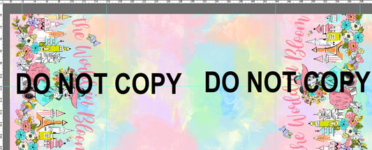 R120 - Flower and Garden - Double Border - Watercolor