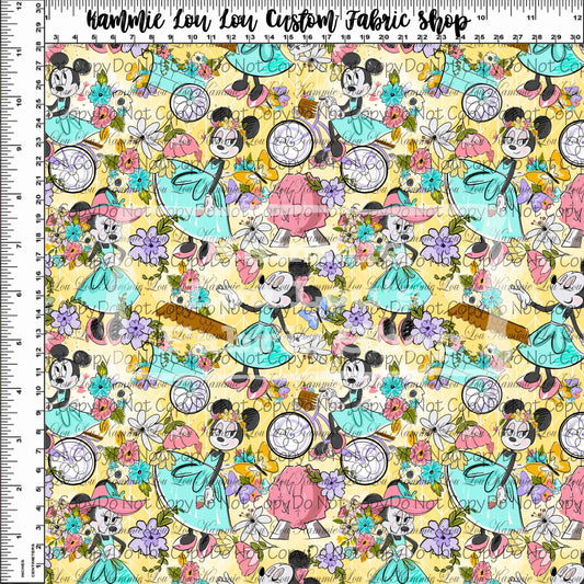 R120 - Flower and Garden - Main Toss - Small Scale - Yellow