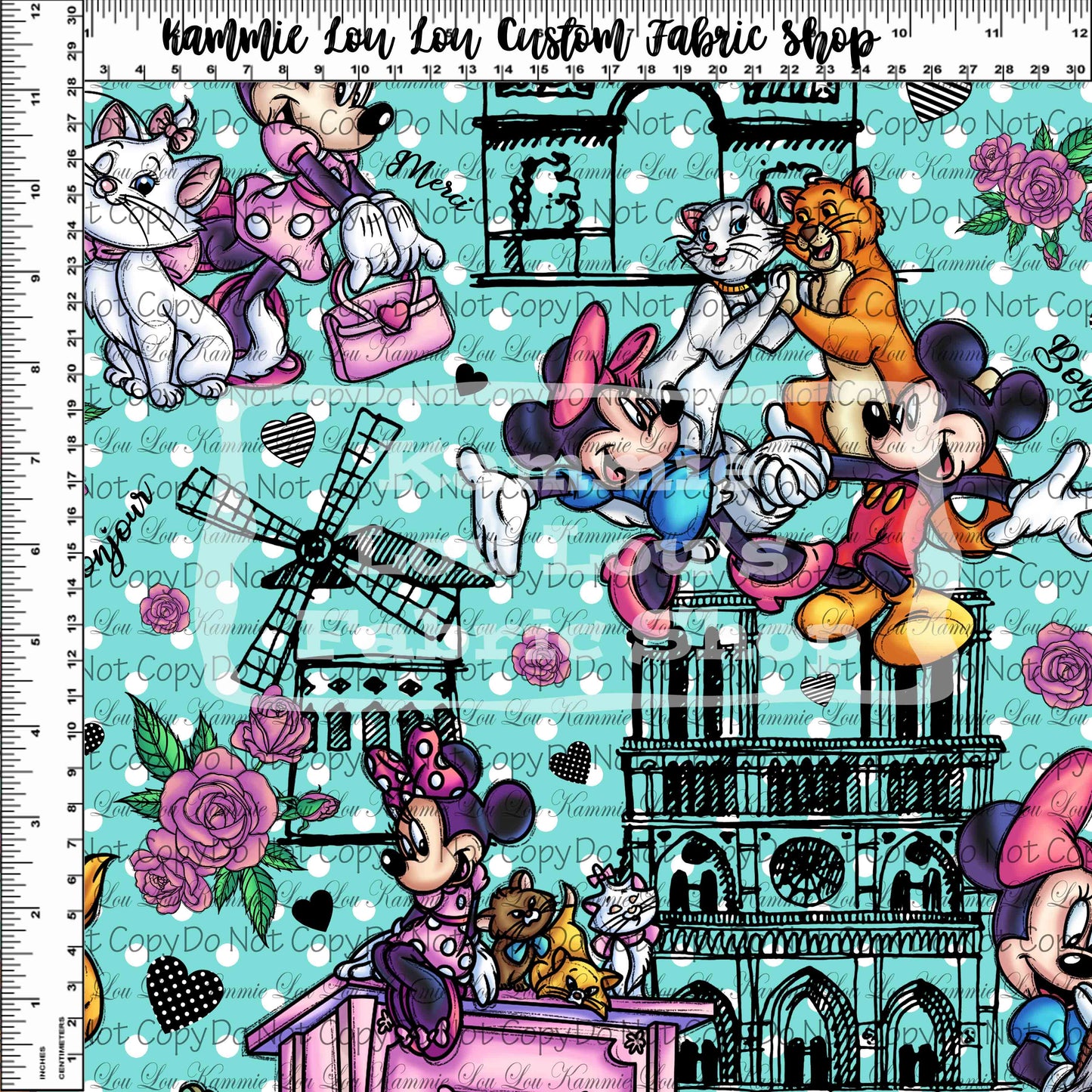 R120 - Ville De L'Amour - Main - Large Scale - Teal