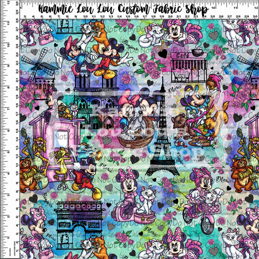 R120 - Ville De L'Amour - Main - Regular Scale- Watercolor