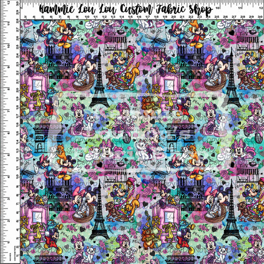 R120 - Ville De L'Amour - Main - Tiny Scale- Watercolor