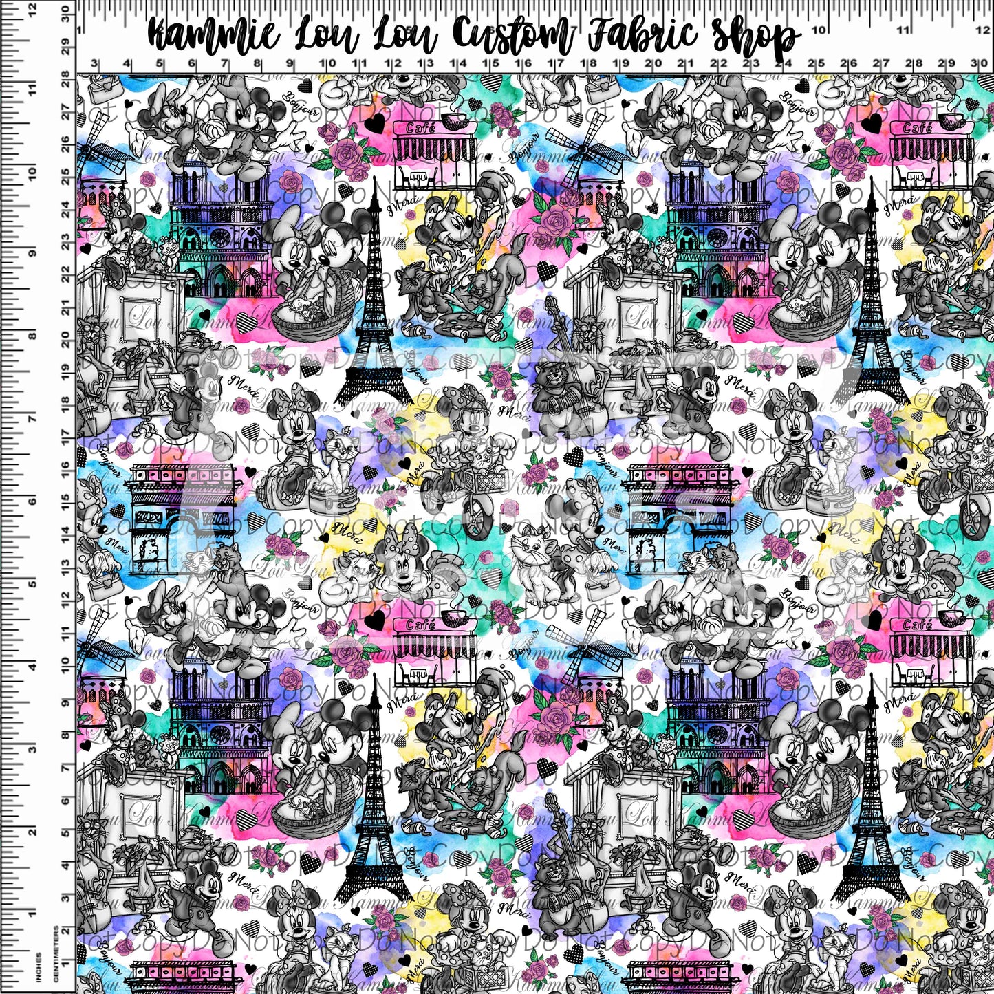 R120 - Ville De L'Amour - Monochrome Pop - Tiny Scale