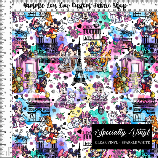 R120 - Ville De L'Amour - Specialty Printed Vinyl