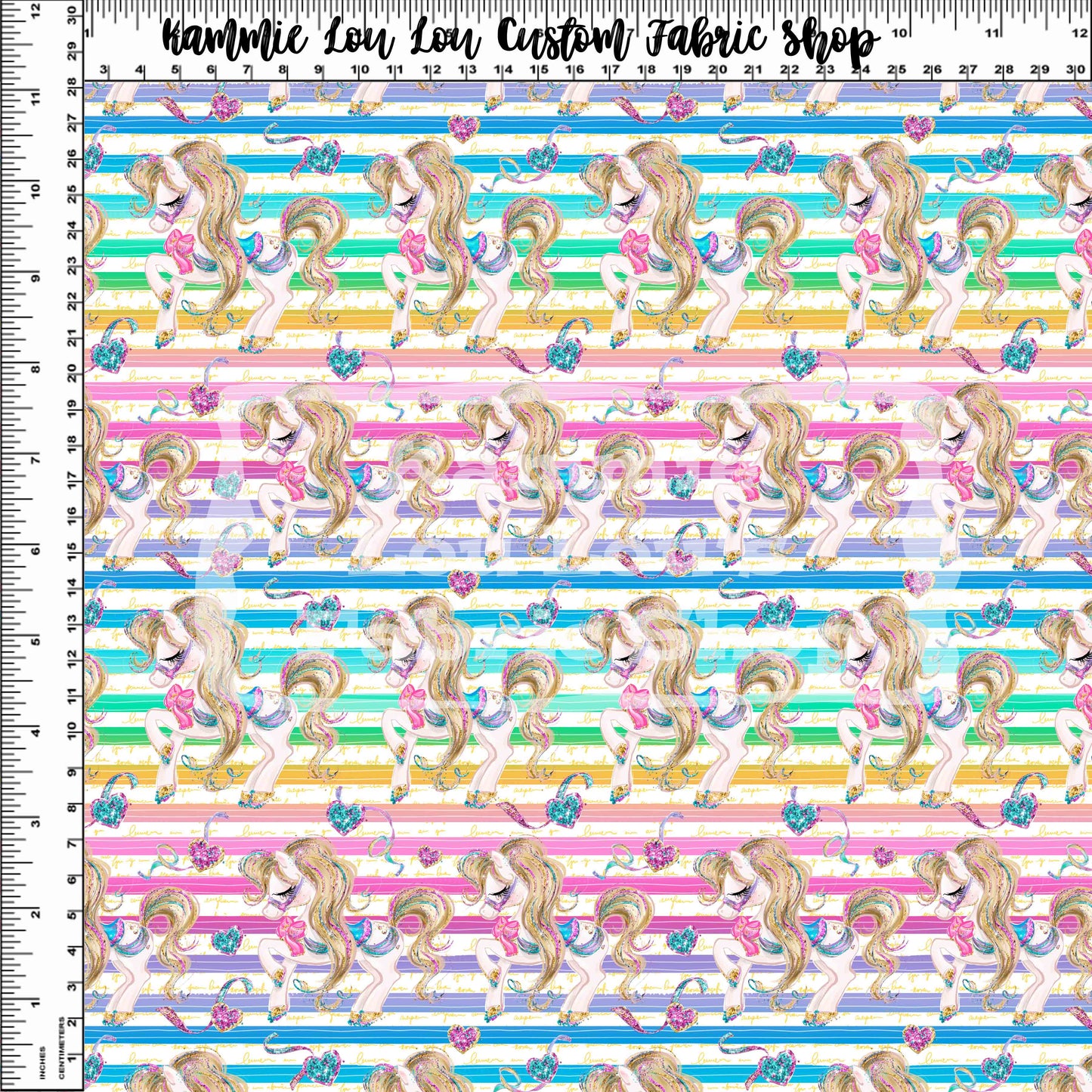 R120 - Whimsical Carousel Pony Trot - Tiny Scale