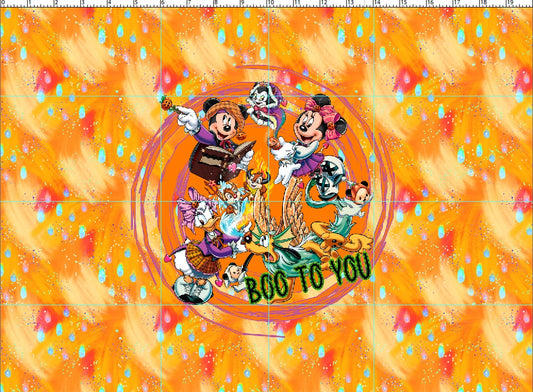 R121 - Boo to You - Panel - Yellow - CHILD