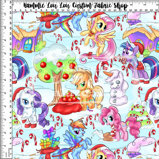 R121 : Merry & Bright Ponies - Main toss - Regular Scale