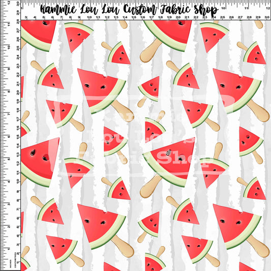 R121 Watermelon Delight - Slice Toss White