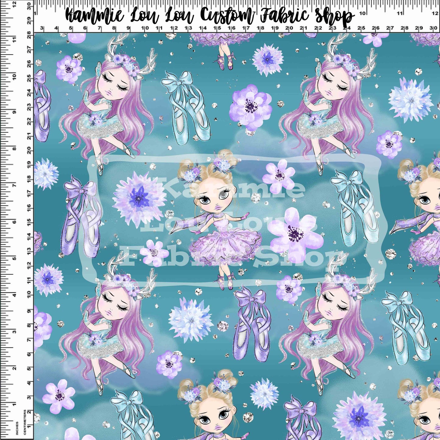 R122 - Snowy Ballerinas - Jade Dancer Toss