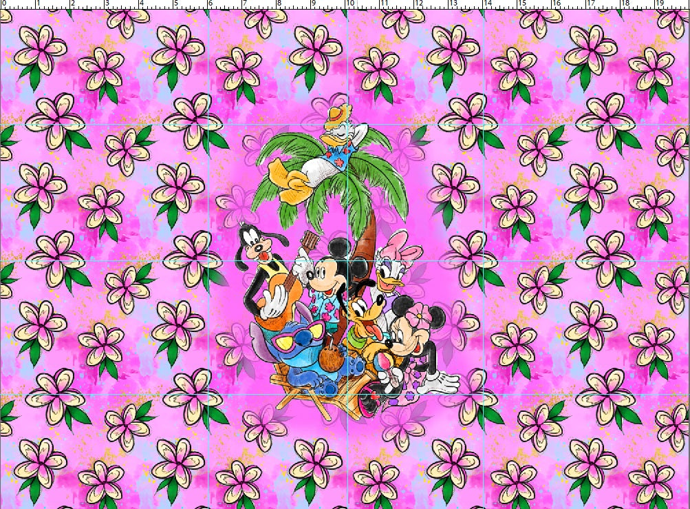 R122 Aulani Take me Away - Panel - CHILD - Pink