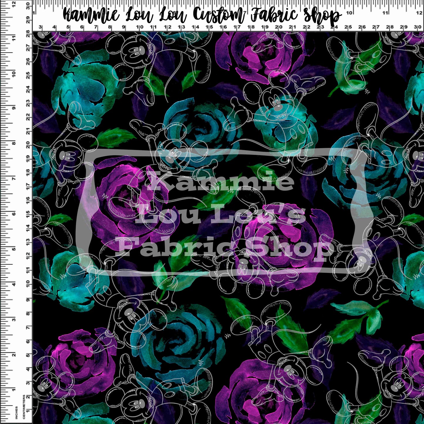 Floral Silhouettes - Regular Scale