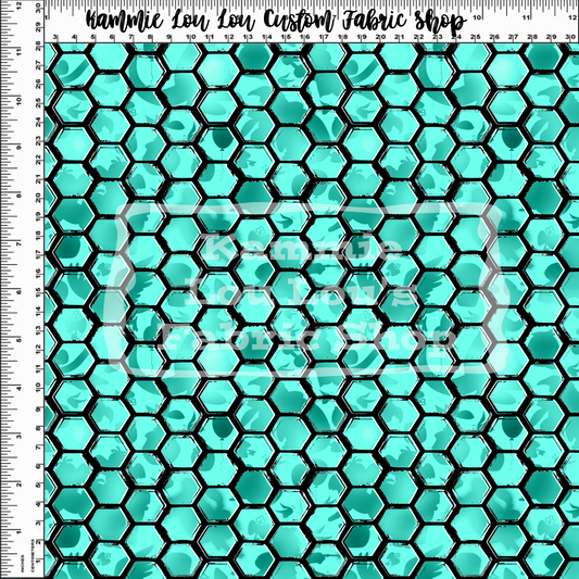 R123 - Pooh Potter - PP TEAL BG