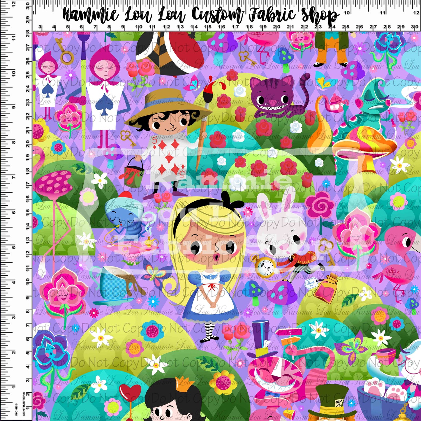 R123 Wonderland - Main Toss - Regular Scale - Purple