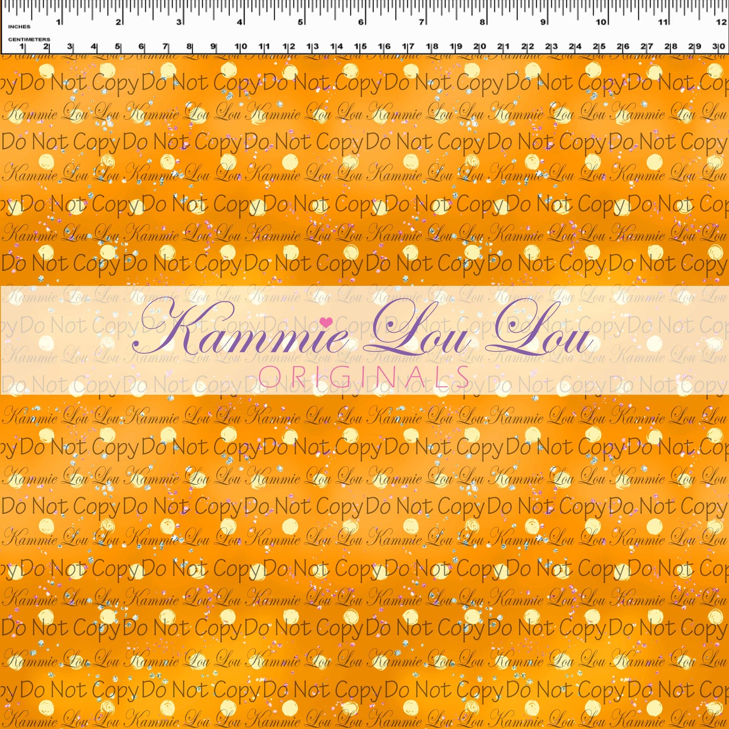 R124 - Wildflowers - Golden Dots