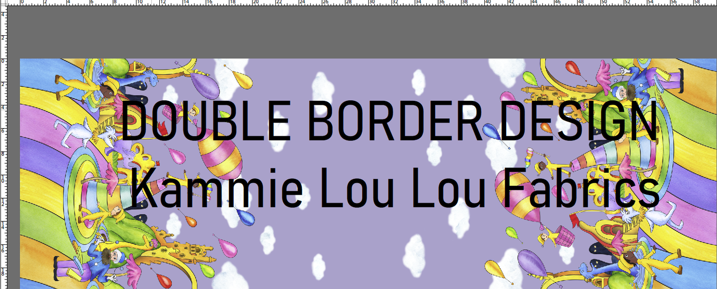 R124 Crazy Cat - Here to There - Double Border