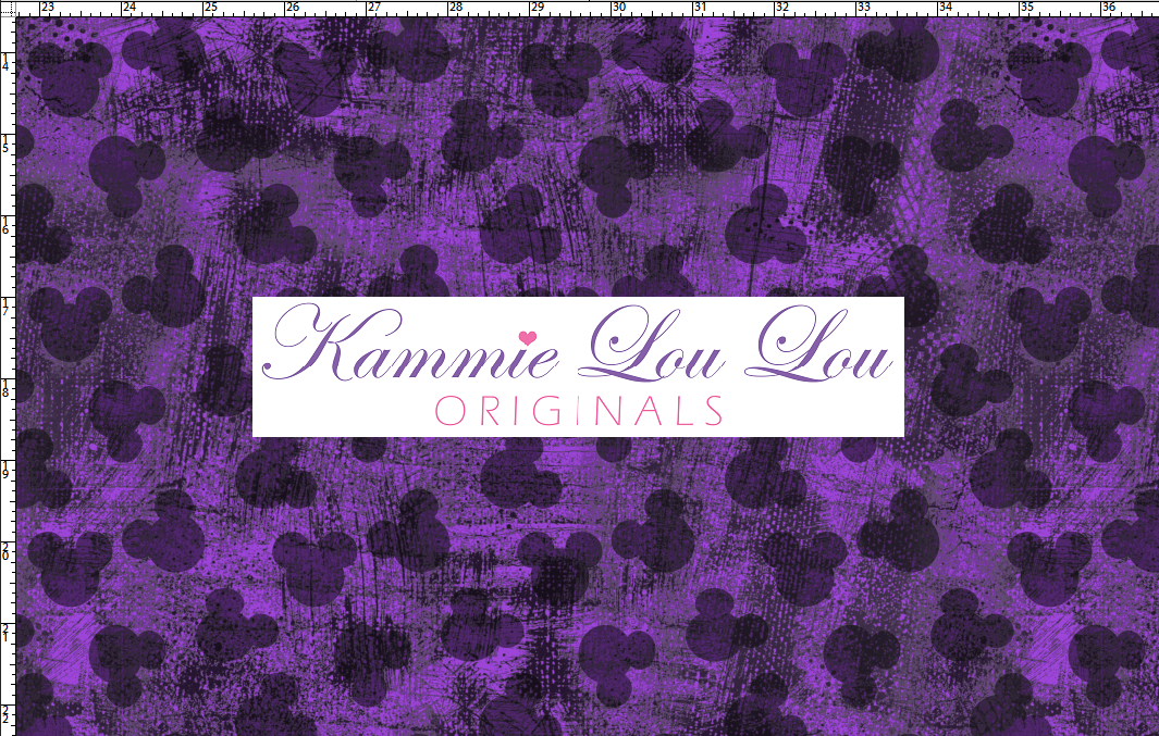 R124 Magic Art Finale - Coordinate - Silhouettes Purple