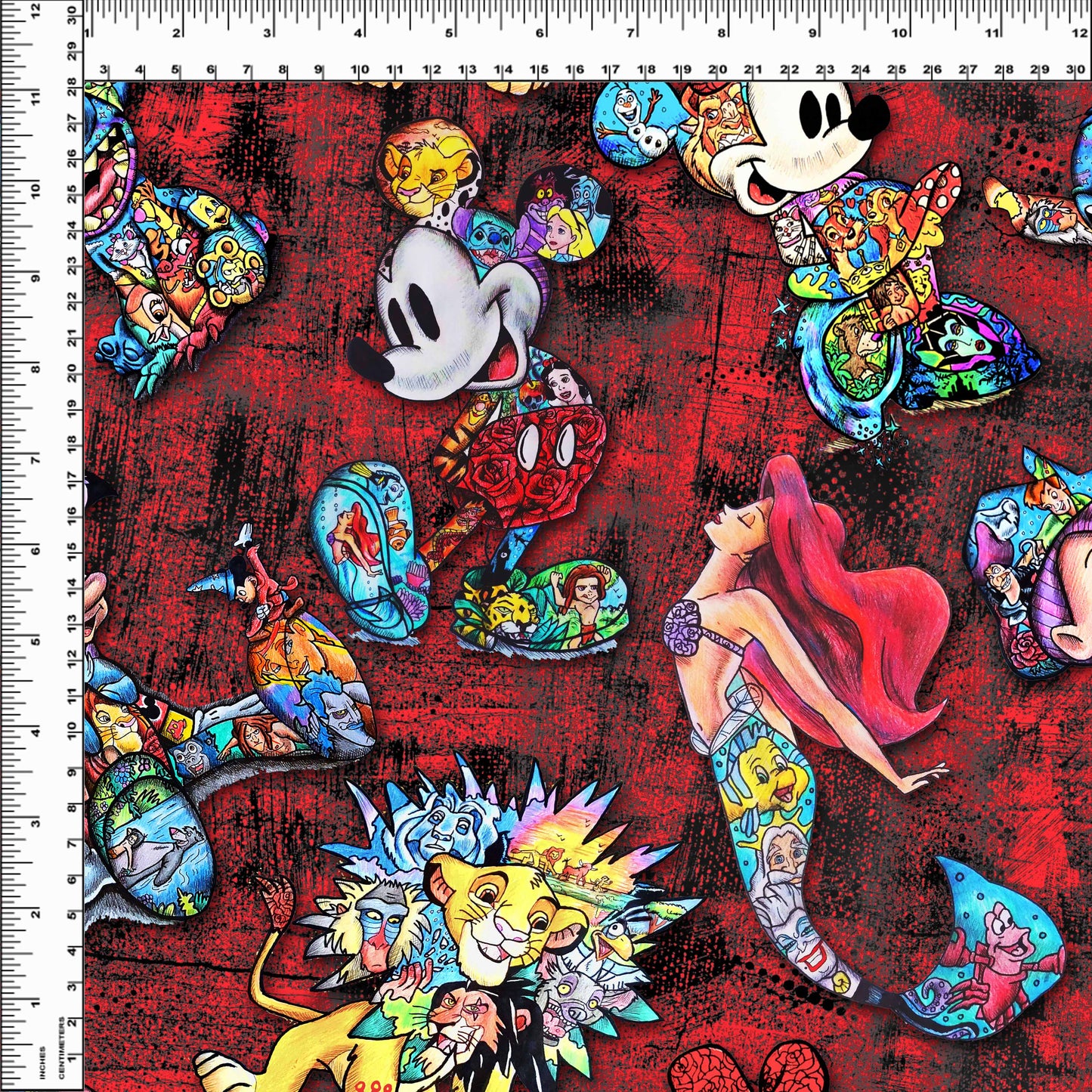 R124 Magic Art Finale - Main Character Toss - Red