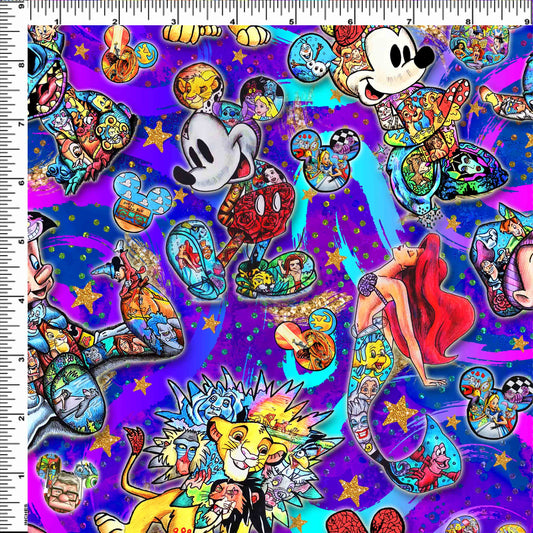 R124 Magic Art Finale - Main Character Toss - Swirly Blue