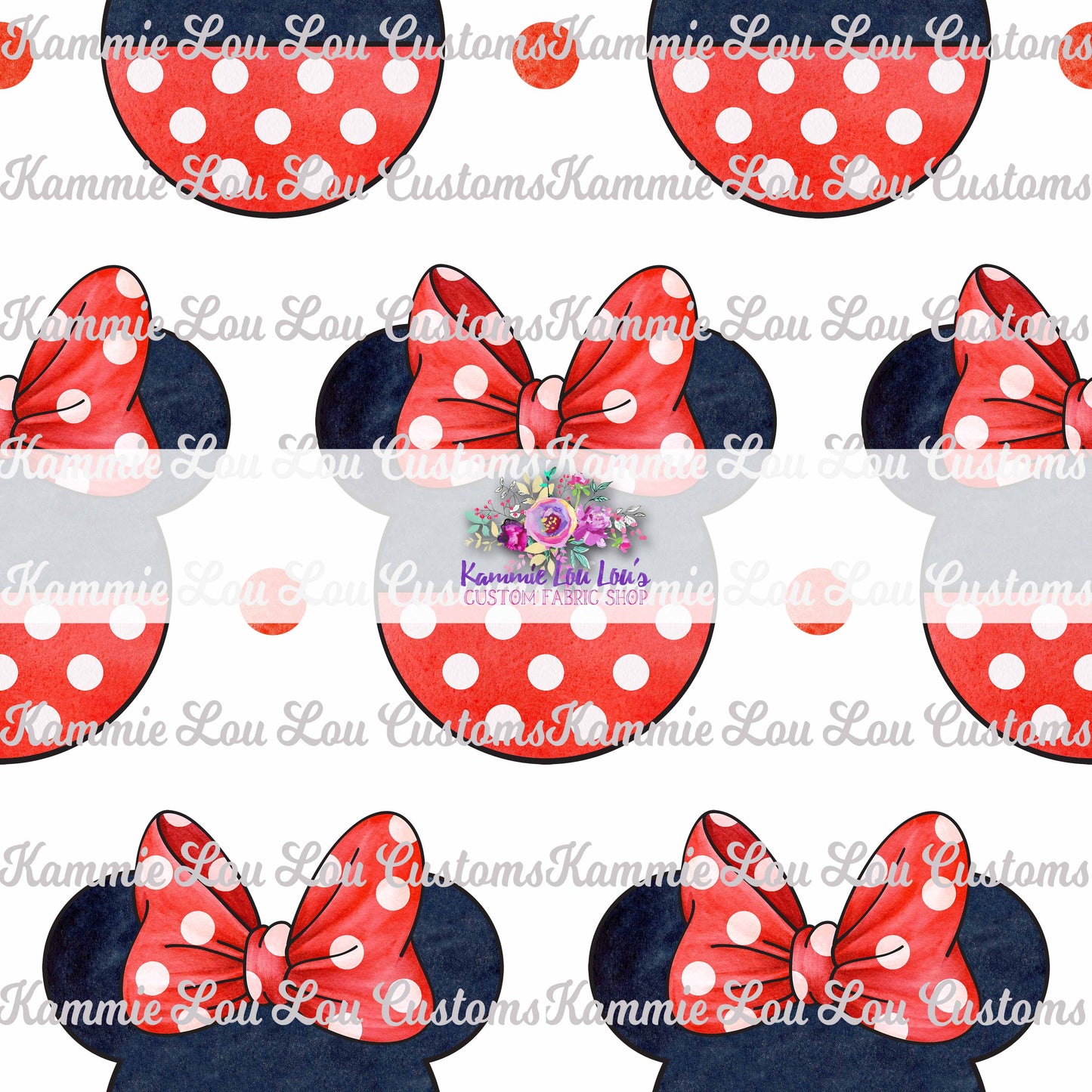 R124 Magical Escape - Classic Mouse - LG SILHOUETTE - RED