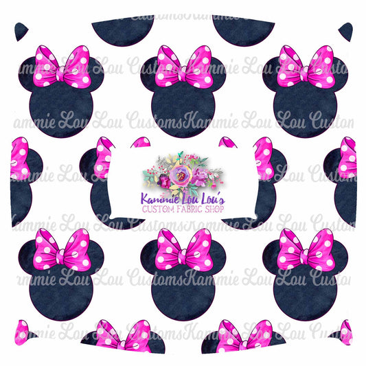 R124 Magical Escape - Classic Mouse - MINI HEADS PINK