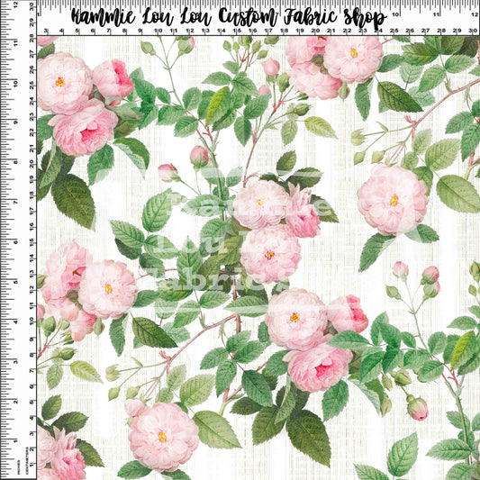 R124 Vintage Florals - Vintage_Floral_03 - White