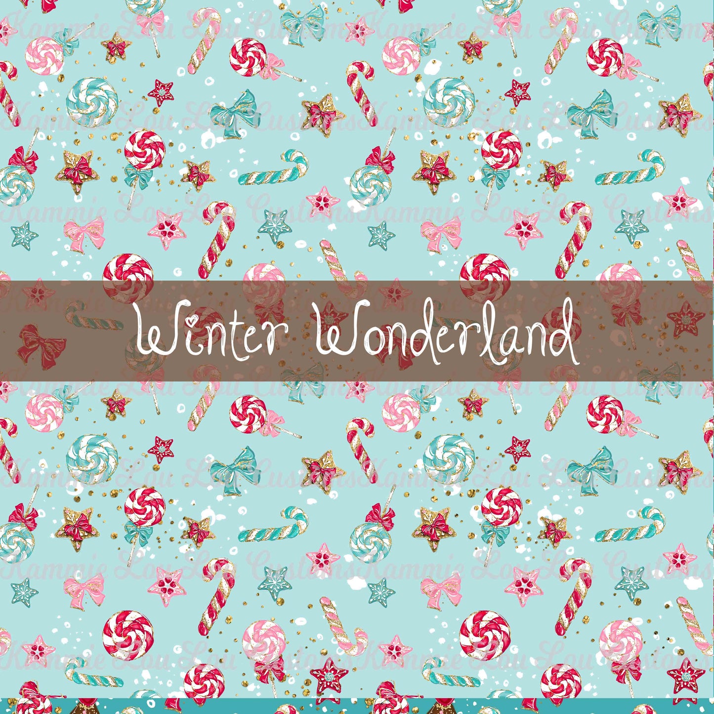 R124 Winter Wonderland - Toss Coordinate Teal