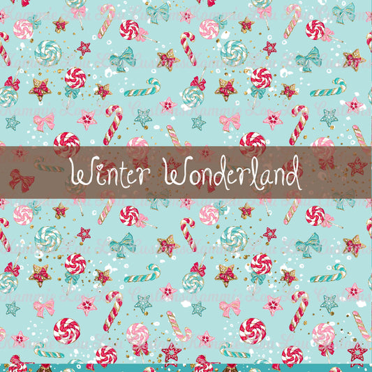 R124 Winter Wonderland - Toss Coordinate Teal