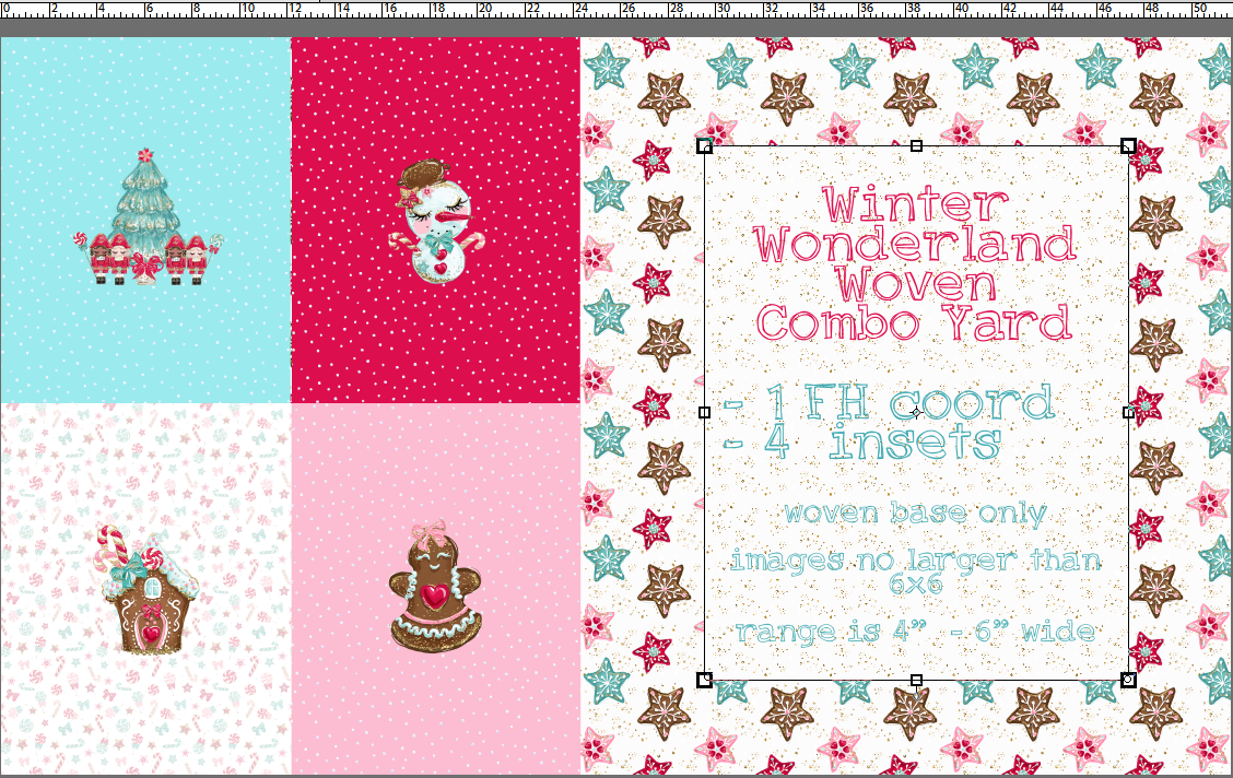 R124 Winter Wonderland - Woven Combo Yard