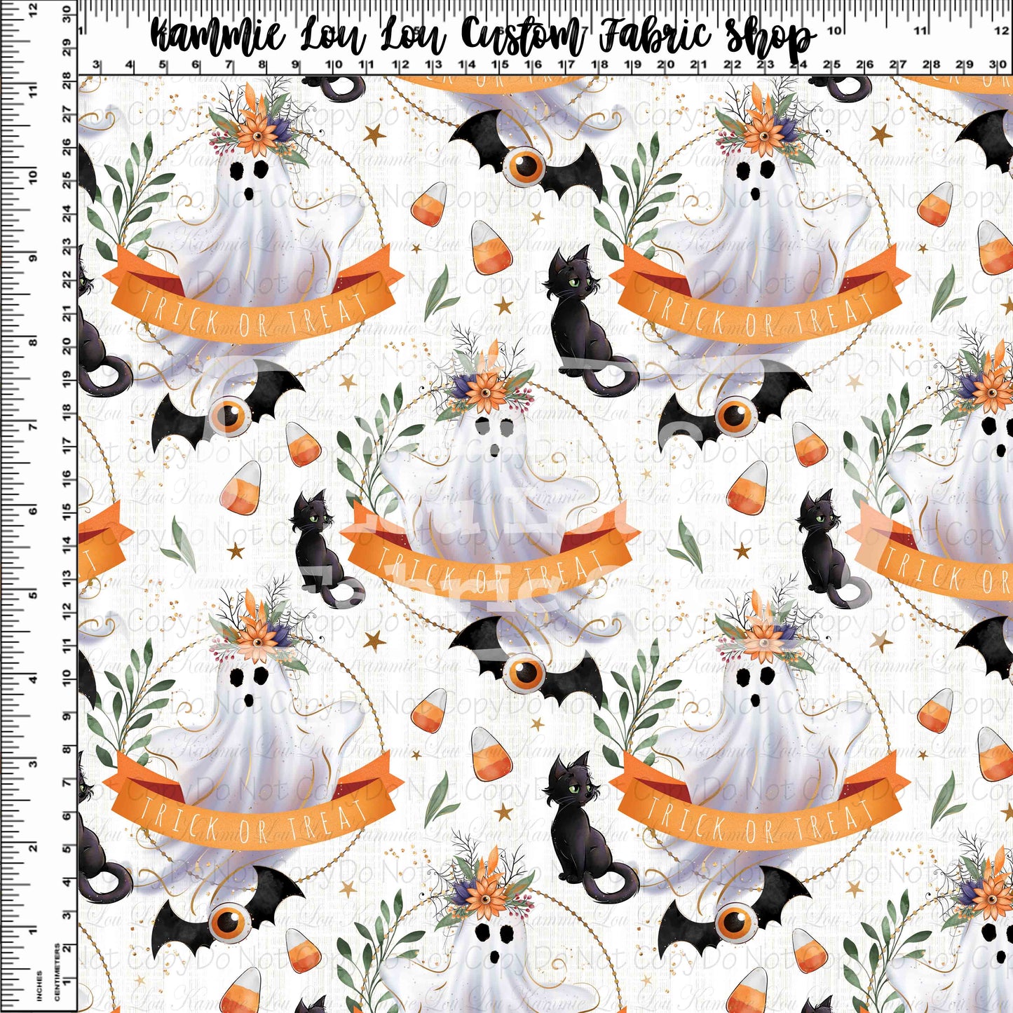R125 Happy Halloween - Ghost Cameo White