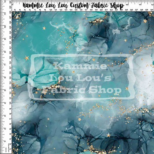 Endless Essentials: Marbles - Deep Teal Mix