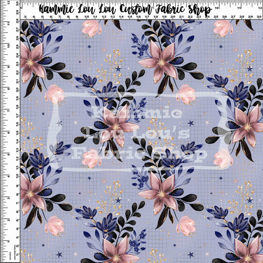 R125 Starry Seas - Light Blue Floral