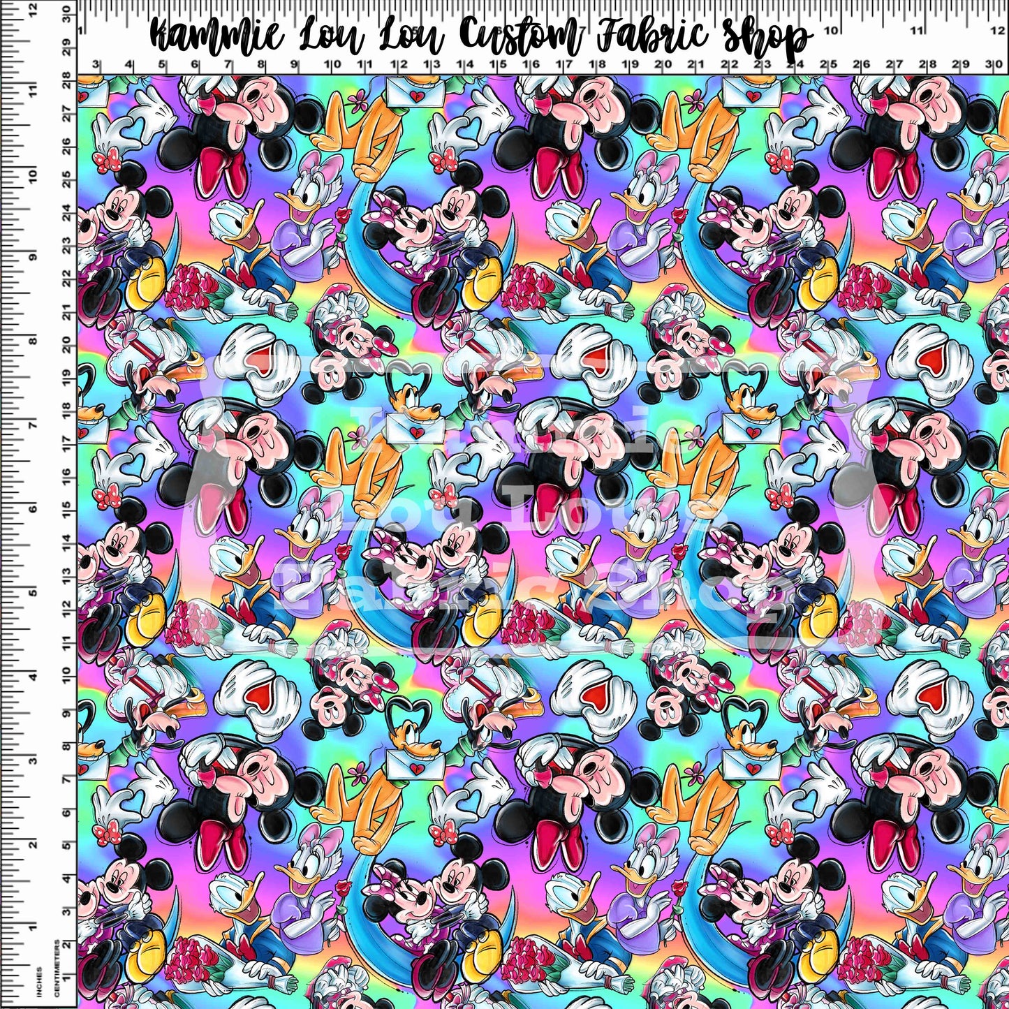 R126 All my Love - Toss - Rainbow - Small Scale