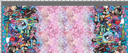 R126 Blooming in Adversity - Double Border