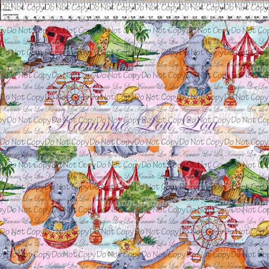 R126 Flying Elephant - Circus Light