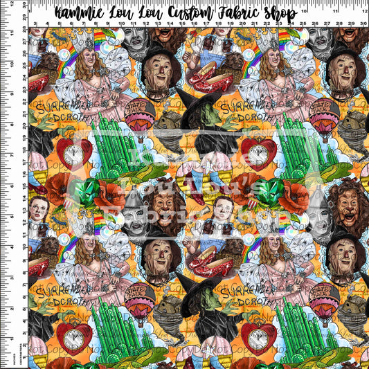 R126 Journey to Oz - Main Sketch Toss - Small Scale