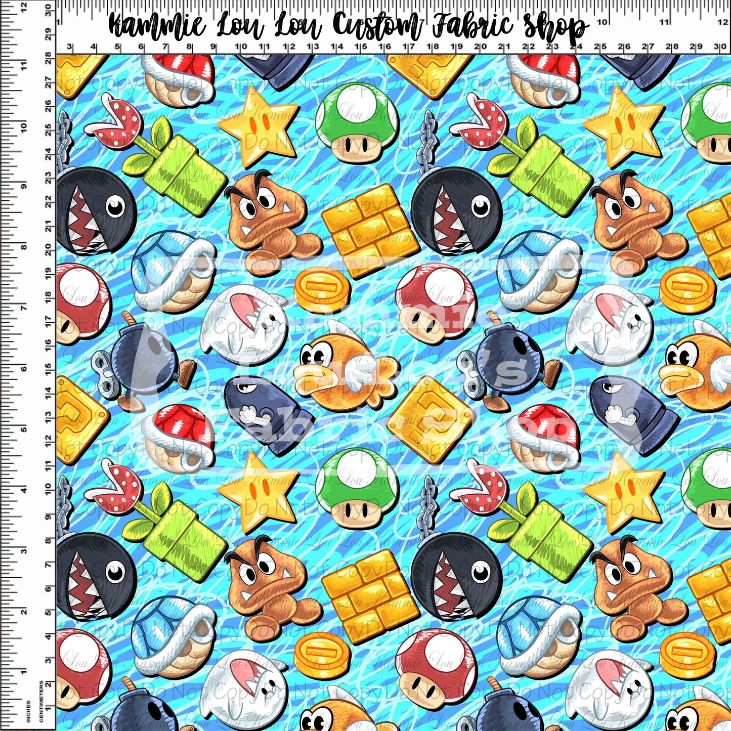 R127 Super Super M - Coordiante Toss - Blue