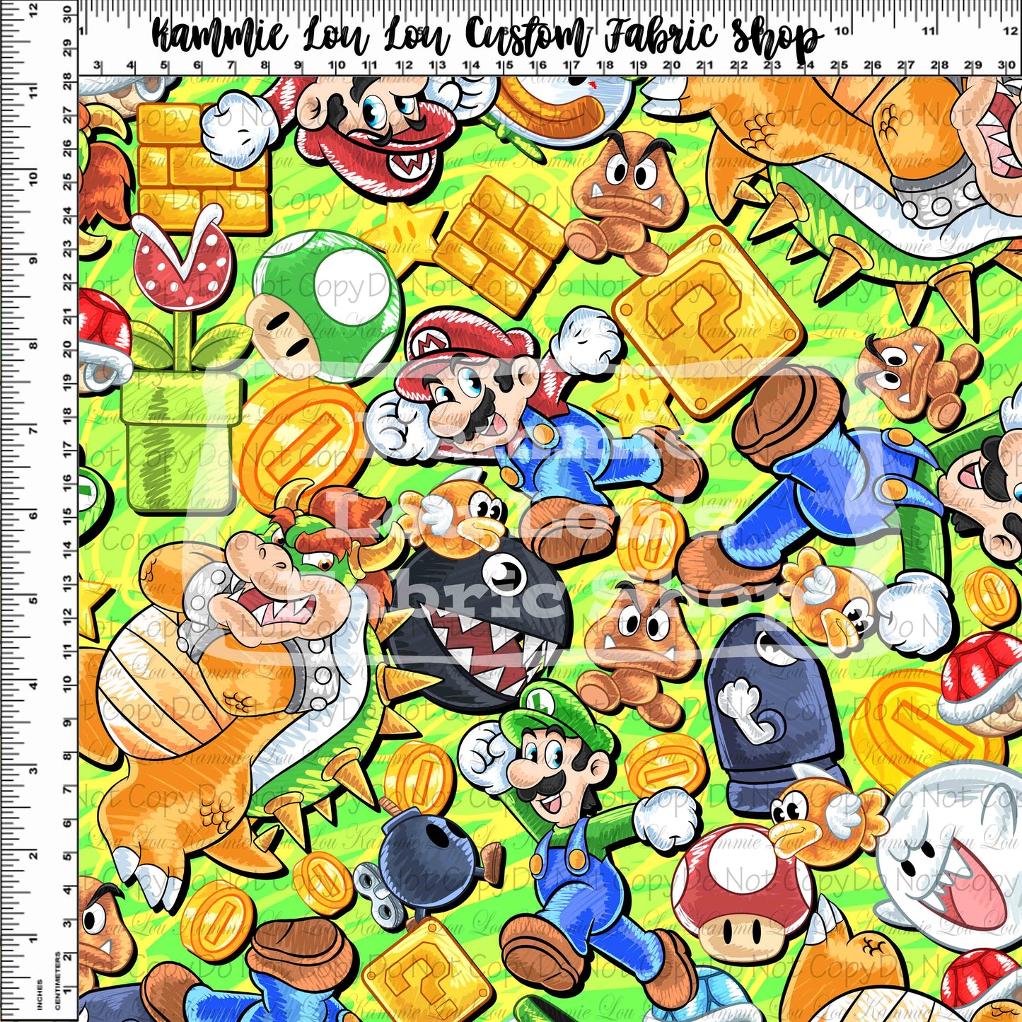 R127 Super Super M - Main Toss - Regular Scale - Lime