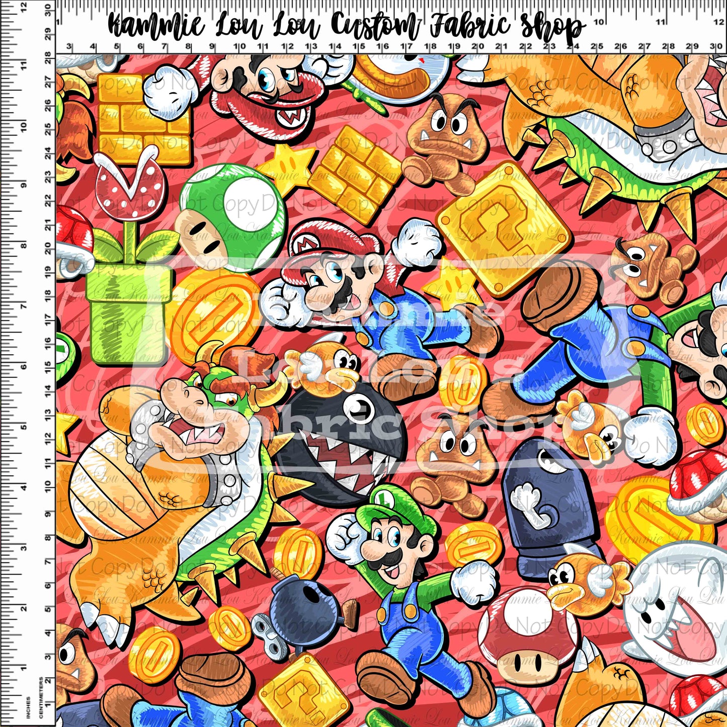 R127 Super Super M - Main Toss - Regular Scale - Red