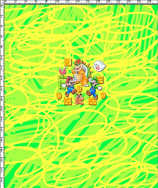 R127 Super Super M - Panel - Adult - Lime