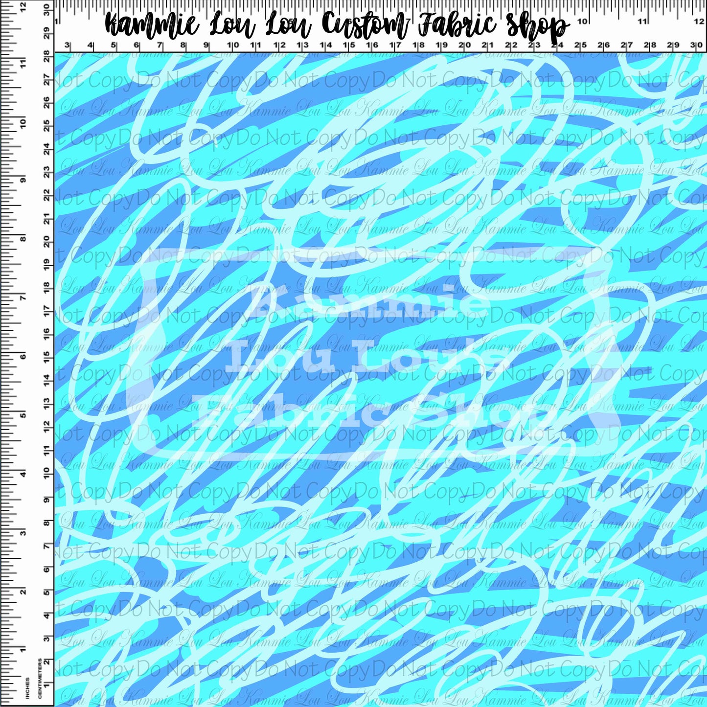 R127 Super Super M - Scribbles - Blue