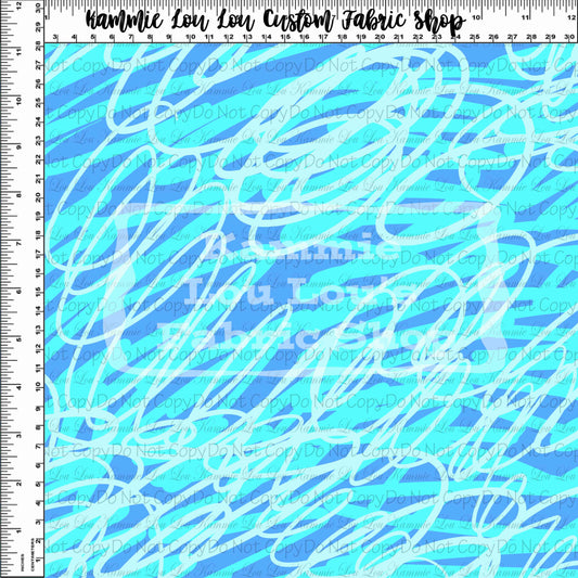 R127 Super Super M - Scribbles - Blue