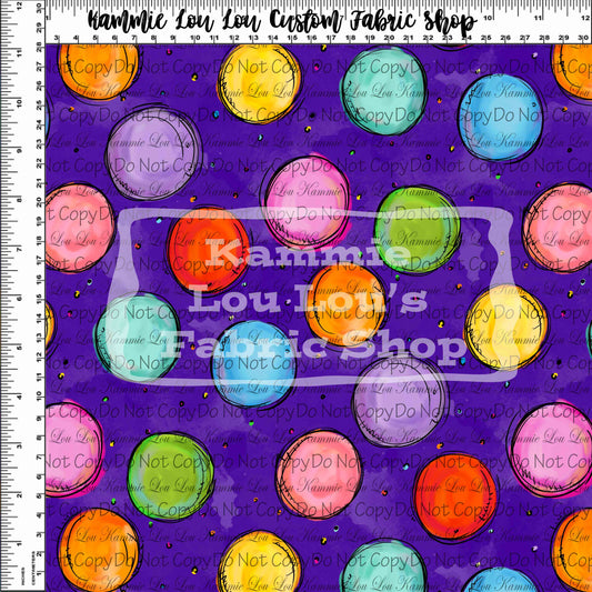 R119 Born to Be King - Purple Dots