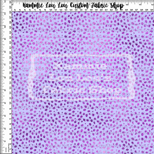 R117 : School Days - Blackboard Collection - Purple Dots