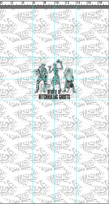 Grim Grinning Ghosts - Panel - CHILD - White