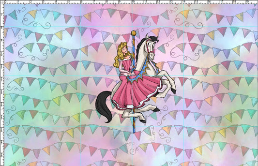 Carousel Dreams - Panel - CHILD - Sleeping