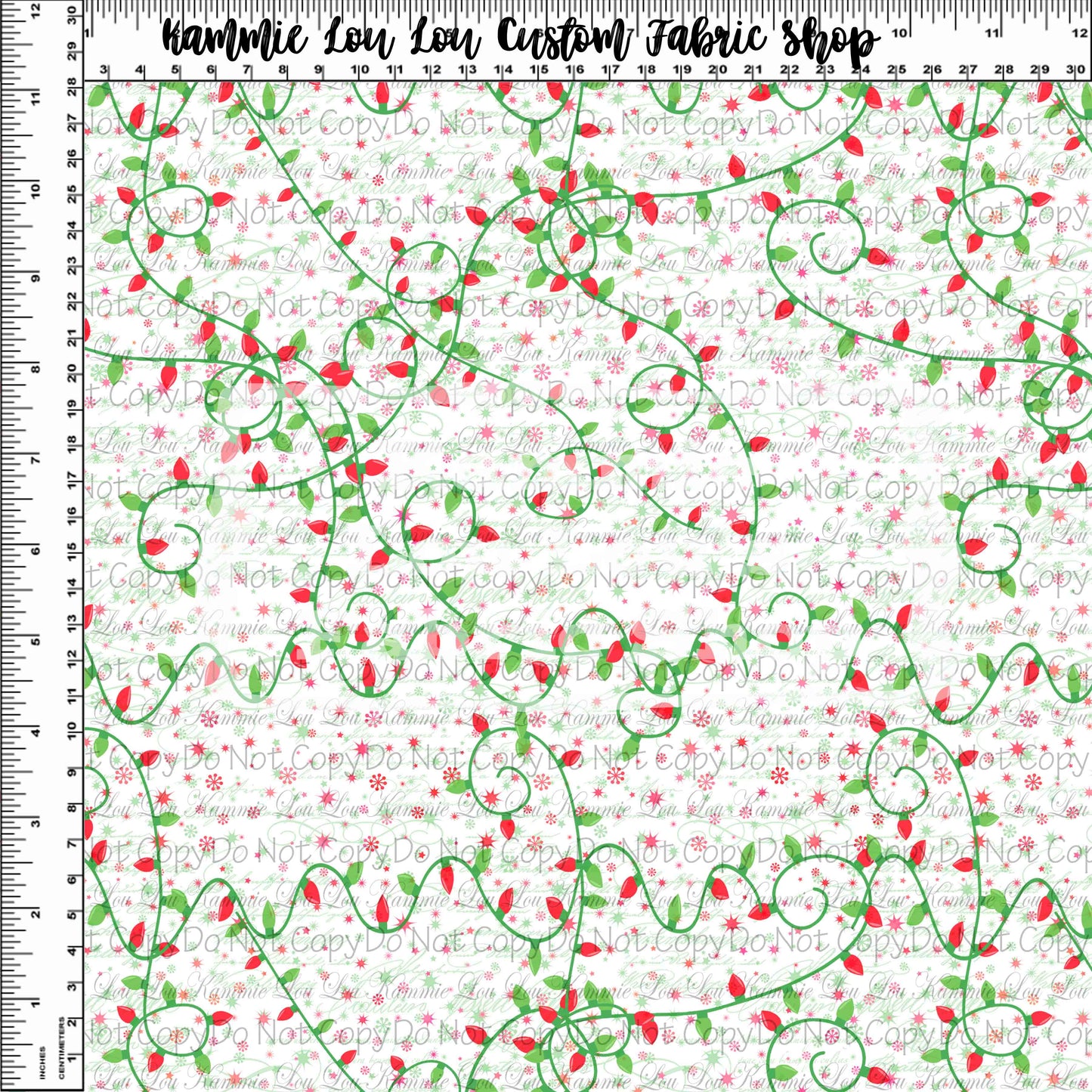 Retail: A Mouse Carol - Christmas Lights Coordinate